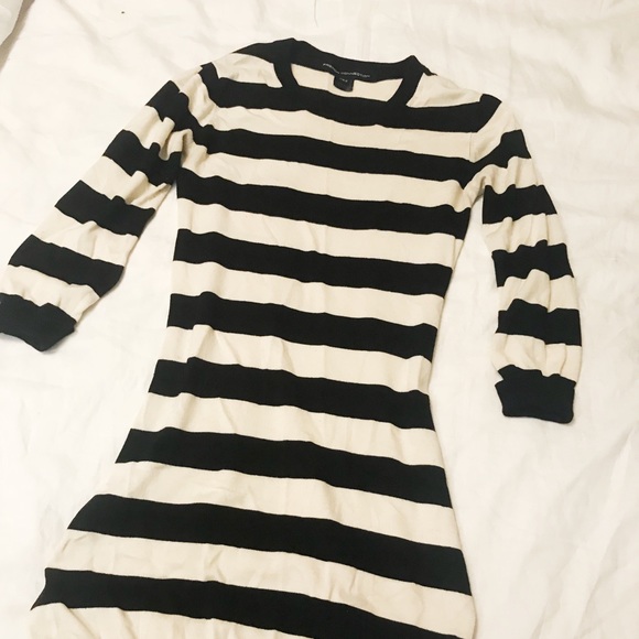 Striped tunic sweater dress - Picture 2 of 2